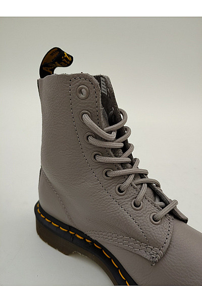 Dr.Martens Šedé kožené kotníkové šněrovací boty na nízkém podpatku Vel. 38 | Dr.Martens | obrázek 7