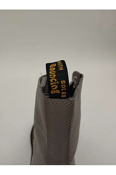 Dr.Martens Šedé kožené kotníkové šněrovací boty na nízkém podpatku Vel. 38 | Dr.Martens | obrázek 10
