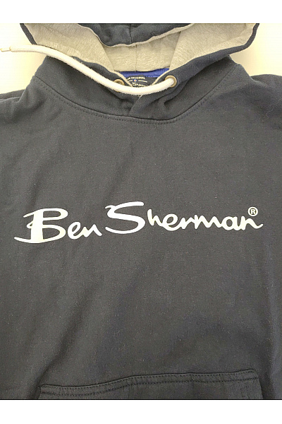 Ben sherman Dámská bavlněná mikina s kapucí a potiskem Vel. M | ben sherman | obrázek 4