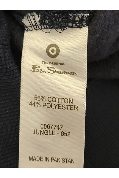 Ben sherman Dámská bavlněná mikina s kapucí a potiskem Vel. M | ben sherman | obrázek 6