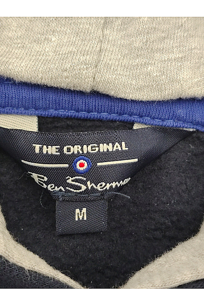 Ben sherman Dámská bavlněná mikina s kapucí a potiskem Vel. M | ben sherman | obrázek 7