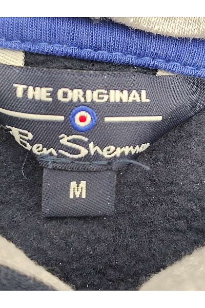 Ben sherman Dámská bavlněná mikina s kapucí a potiskem Vel. M | ben sherman | obrázek 8