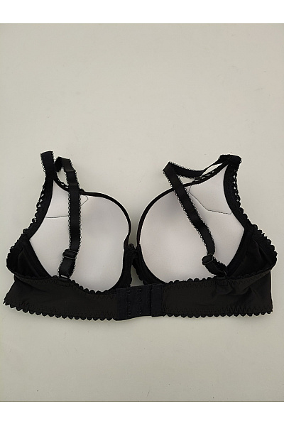 Elie pour Elle Černá hladká push-up podprsenka s ozdobnými ramínky Vel. EU 85C | Elie pour Elle | obrázek 6