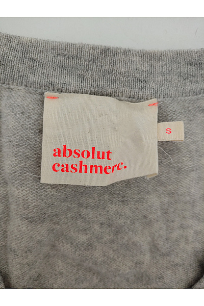 ABSOLUT CASHMERE Šedý kašmírový kardigan oversized do véčka Velikost S | ABSOLUT CASHMERE | obrázek 5