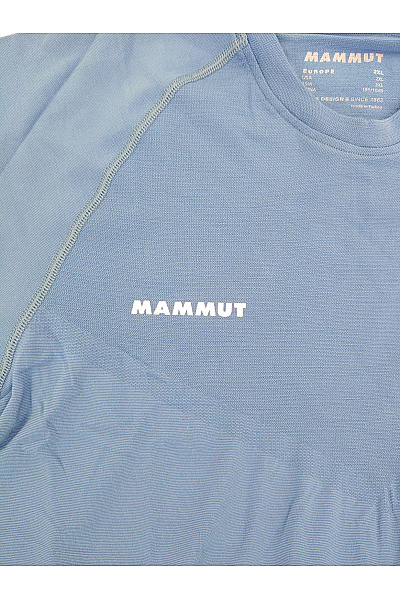 MAMMUT Modré sportovní funkční tričko s krátkým rukávem a nápisem Vel. M | MAMMUT | obrázek 4