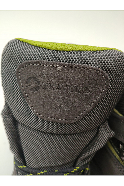 TRAVELIN Pánské hnědé kotníkové trekingové boty outdoorové šněrovací Vel. EU 42 | TRAVELIN | obrázek 6