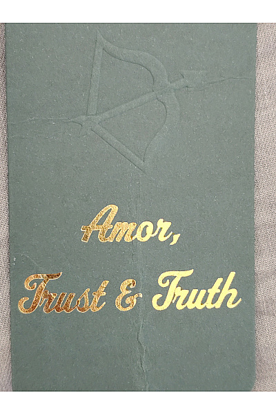 Amor,Trust & Truth Šedé bavlněné džíny s vysokým pasem a pruhovaným lemem Velikost EU W42/28 | Amor,Trust & Truth | obrázek 5