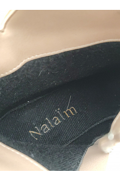 Nalaïm Béžové kotníkové boty na podpatku s přezkou Velikost EU 39 | Nalaïm | obrázek 8