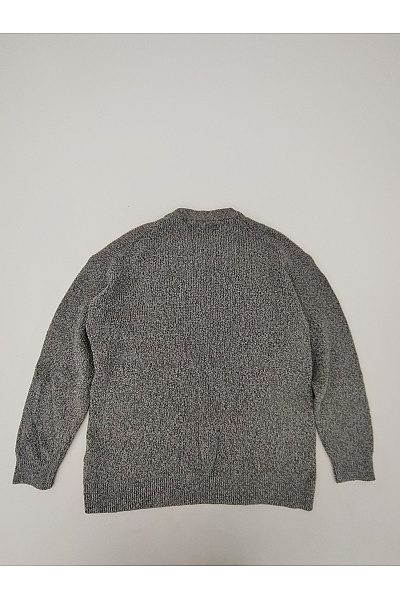GANT Šedý pletený pulovr s dlouhým rukávem Velikost XL | GANT | obrázek 8