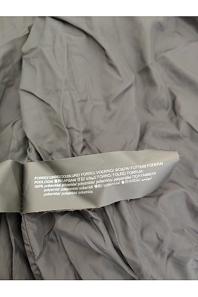 PULL&BEAR Černá prošívaná zimní puffer bunda s kapucí Velikost EU M | PULL&BEAR | obrázek 8