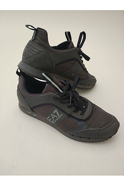 ARMANI Pánské tenisky EA7 Emporio Vintage 2 Khaki Velikost US 10 | ARMANI | obrázek 2