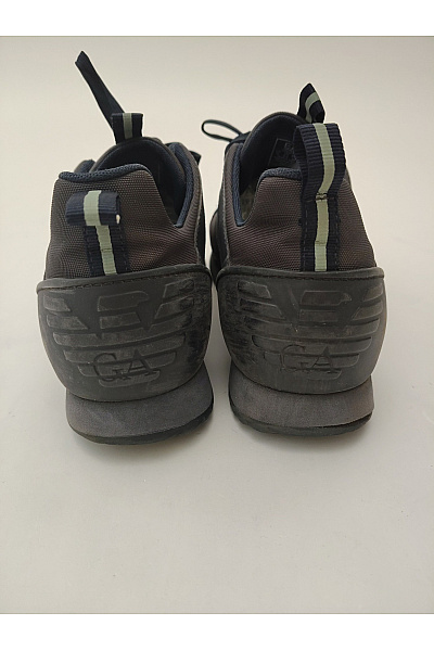 ARMANI Pánské tenisky EA7 Emporio Vintage 2 Khaki Velikost US 10 | ARMANI | obrázek 4
