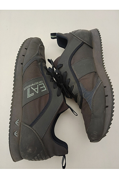 ARMANI Pánské tenisky EA7 Emporio Vintage 2 Khaki Velikost US 10 | ARMANI | obrázek 8