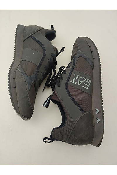 ARMANI Pánské tenisky EA7 Emporio Vintage 2 Khaki Velikost US 10 | ARMANI | obrázek 9