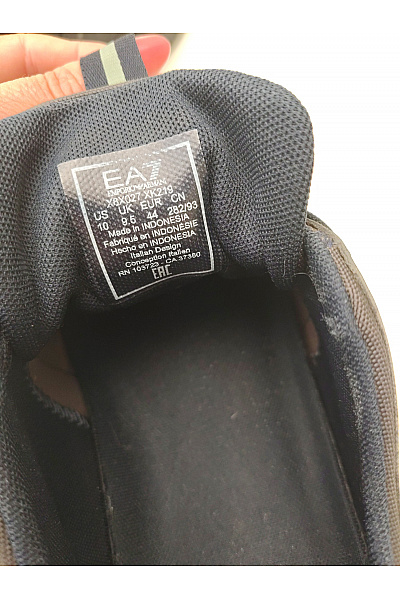 ARMANI Pánské tenisky EA7 Emporio Vintage 2 Khaki Velikost US 10 | ARMANI | obrázek 13