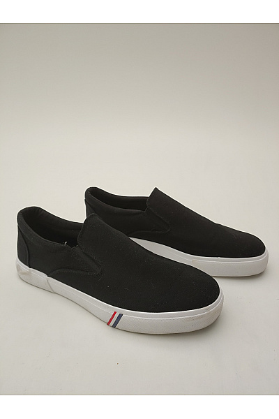 Pánské tenisky Vty Slip-on Černé Vel. EU 46 | Unimoda | obrázek 2