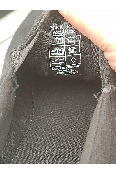 Pánské tenisky Vty Slip-on Černé Vel. EU 46 | Unimoda | obrázek 9