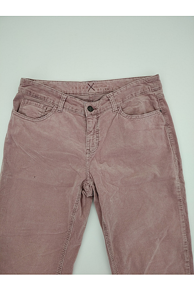 Bio cotton Dámské bavlněné manšestrové kalhoty s kapsami Vel. EU 38 / 34 | bio cotton | obrázek 4