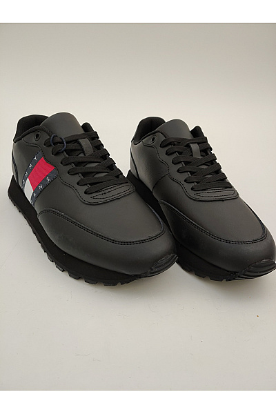 TOMMY HILFIGER tenisky Jeans Retro Runner (EM0EM01664) Černé Vel. EU 43 | TOMMY HILFIGER | obrázek 2