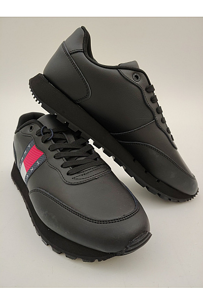 TOMMY HILFIGER tenisky Jeans Retro Runner (EM0EM01664) Černé Vel. EU 43 | TOMMY HILFIGER | obrázek 5