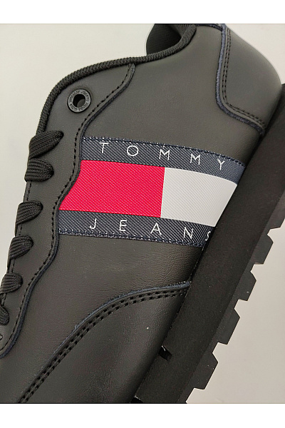 TOMMY HILFIGER tenisky Jeans Retro Runner (EM0EM01664) Černé Vel. EU 43 | TOMMY HILFIGER | obrázek 7