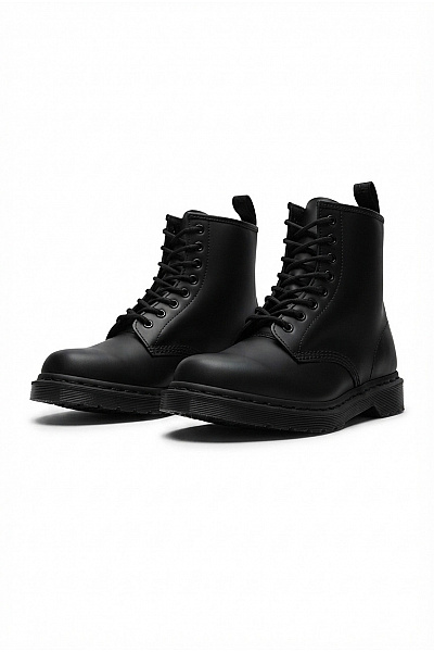 Dr.Martens Černé Kotníkové šněrovací Boty Na Platformě Velikost 38