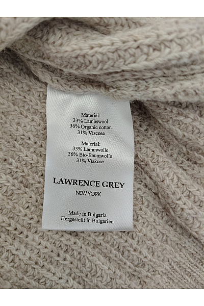LAWRENCE GREY Béžový pletený kardigan dlouhý podzimní Vel. EU 38 | LAWRENCE GREY | obrázek 4