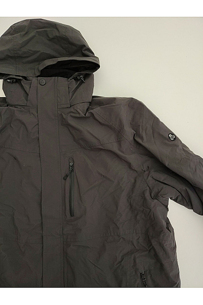 MAC Černá pánská outdoorová bunda s kapucí se zipem Velikost DE 60 | MAC | obrázek 4