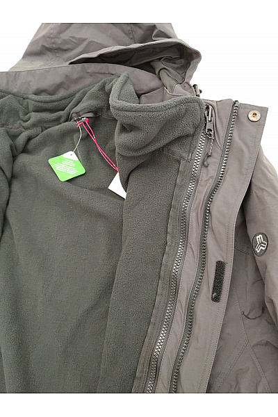 MAC Černá pánská outdoorová bunda s kapucí se zipem Velikost DE 60 | MAC | obrázek 6