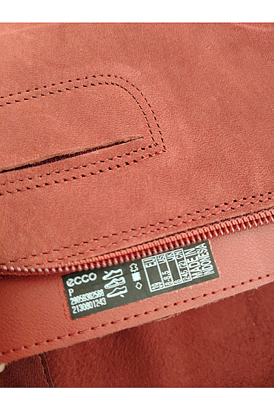 Ecco Červené elegantní vysoké kozačky na podpatku zip Velikost EU 39 | ecco | obrázek 8