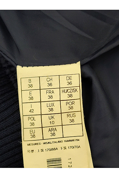 PROMOD Modrá dámská zimní bunda s kapucí a kožíškem bomber Vel. EU 38 | PROMOD | obrázek 5