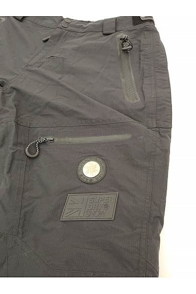 SUPERDRY Černé snowboardové kalhoty s kapsami Velikost XL | SUPERDRY | obrázek 6