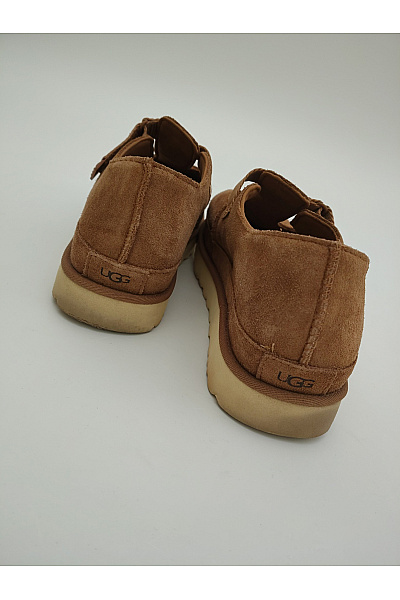 UGG Pánské hnědé semišové polobotky na platformě s páskem Vel. 43 | UGG | obrázek 4