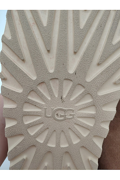UGG Pánské hnědé semišové polobotky na platformě s páskem Vel. 43 | UGG | obrázek 7
