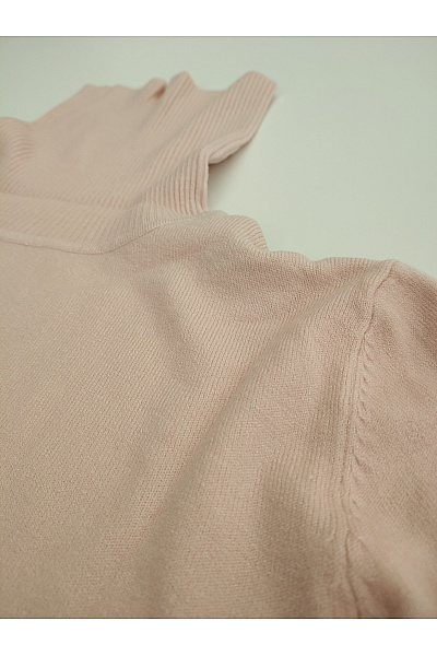 CC FASHION Béžový dámský kašmírový rolák basic Velikost L/XL | CC FASHION | obrázek 5