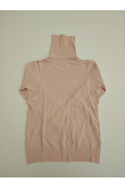 CC FASHION Béžový dámský kašmírový rolák basic Velikost L/XL | CC FASHION | obrázek 8