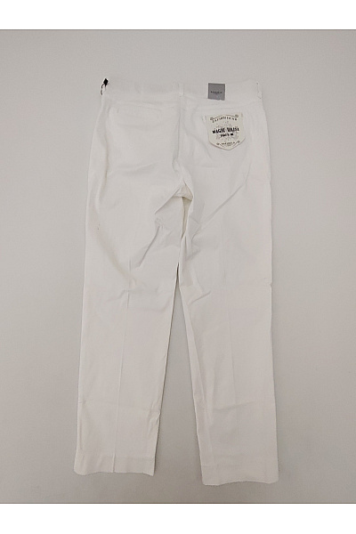 Ralph Lauren Bílé bavlněné rovné kalhoty s puky Vel. 40 | Ralph Lauren | obrázek 9