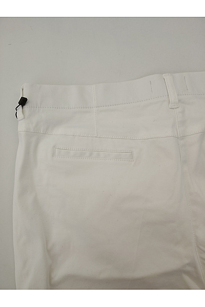 Ralph Lauren Bílé bavlněné rovné kalhoty s puky Vel. 40 | Ralph Lauren | obrázek 10