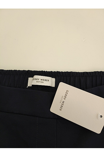 GERRY WEBER Dámské bavlněné černé kalhoty s kapsami na stehnech | GERRY WEBER | obrázek 5