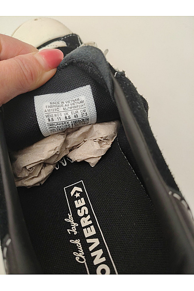 CONVERSE Pánské tenisky Chuck Taylor Lo Černé Vel. 43 | CONVERSE | obrázek 10