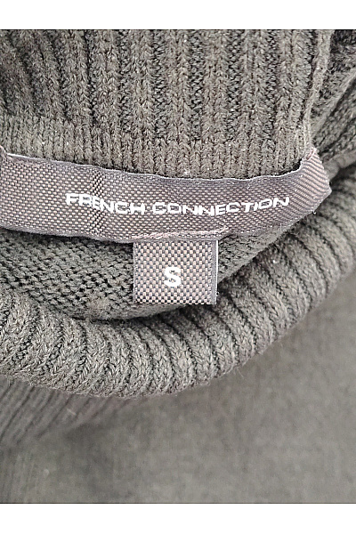 French Connection Dámský černý pletený rolák oversized Vel. S | French Connection | obrázek 6