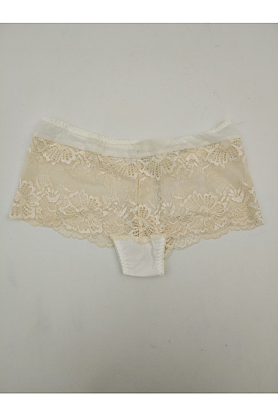 Elie pour Elle Béžové krajkové kalhotky luxusní Vel. L | Elie pour Elle | obrázek 2