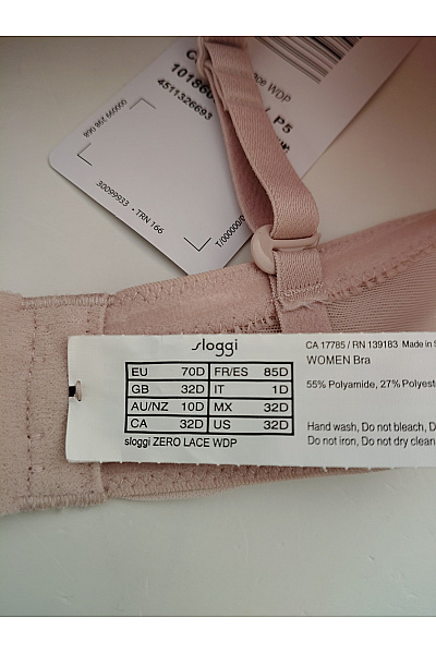 Sloggi Béžová hladká t-shirt podprsenka s kosticemi Vel. 70D | Sloggi | obrázek 8