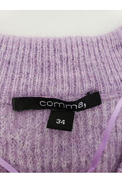 COMMA Fialový pletený kardigan do véčka na knoflíky Vel. EU 34 | COMMA | obrázek 6