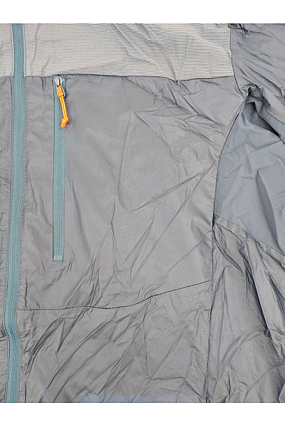 SCHOFFEL Modrá pánská sportovní větrová bunda s kapucí na běhání a turistiku Vel. DE 54 | SCHOFFEL | obrázek 3