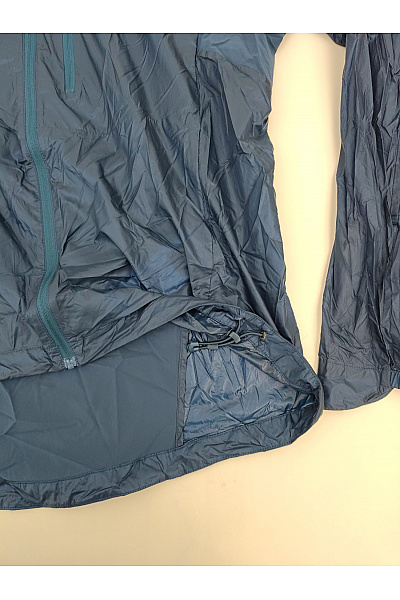 SCHOFFEL Modrá pánská sportovní větrová bunda s kapucí na běhání a turistiku Vel. DE 54 | SCHOFFEL | obrázek 5