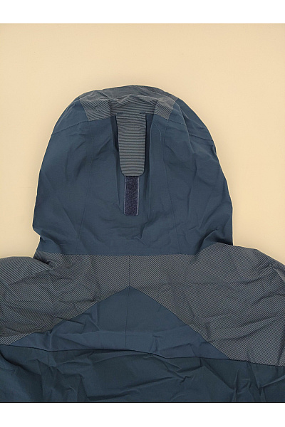SCHOFFEL Modrá pánská sportovní větrová bunda s kapucí na běhání a turistiku Vel. DE 54 | SCHOFFEL | obrázek 10