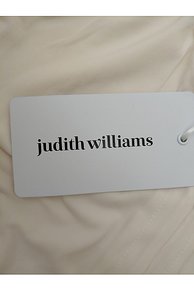 Judith Williams Béžová elegantní halenka s dlouhým rukávem a volánky Velikost EU 40 | Judith Williams | obrázek 5