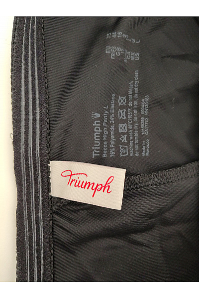 TRIUMPH Černé stahovací kalhotky s vysokým pasem Vel. US L | TRIUMPH | obrázek 8