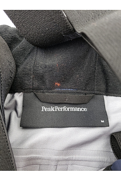 PEAK PERFORMANCE Modré pánské lyžařské kalhoty s kšandami a kapsami Velikost M | PEAK PERFORMANCE | obrázek 7